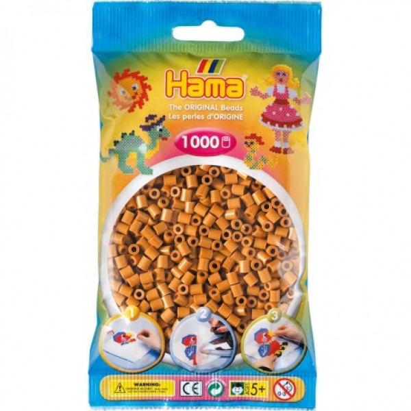 Hama Bügelperlen 1.000 Stk Hellbraun (50)