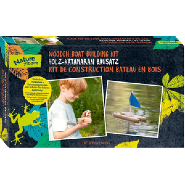 Holz-Katamaran Bausatz Nature Zoom