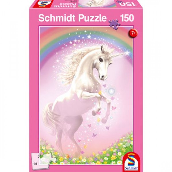 Rosa Einhorn Puzzle 150 Teile