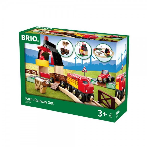 BRIO Bahn Bauernhof Set