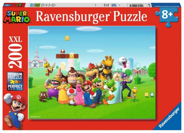 Super Mario Abenteuer Puzzle 200 Teile XXL
