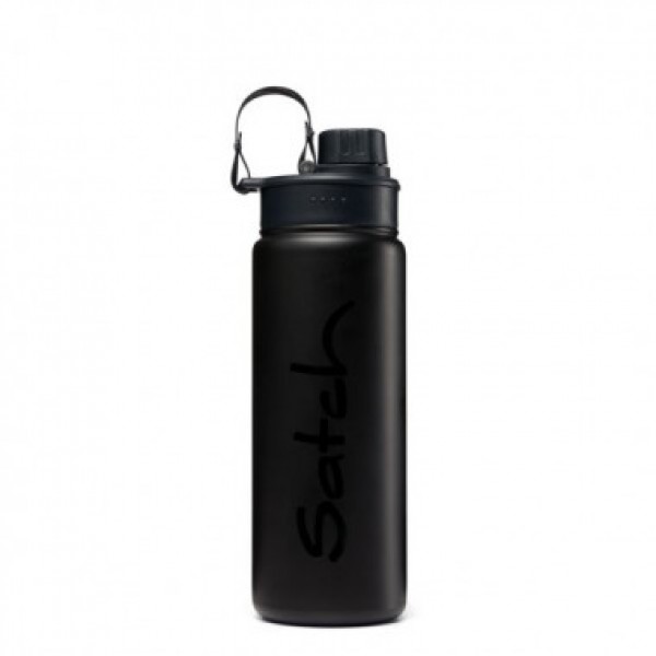 satch Trinkflasche Black Steel
