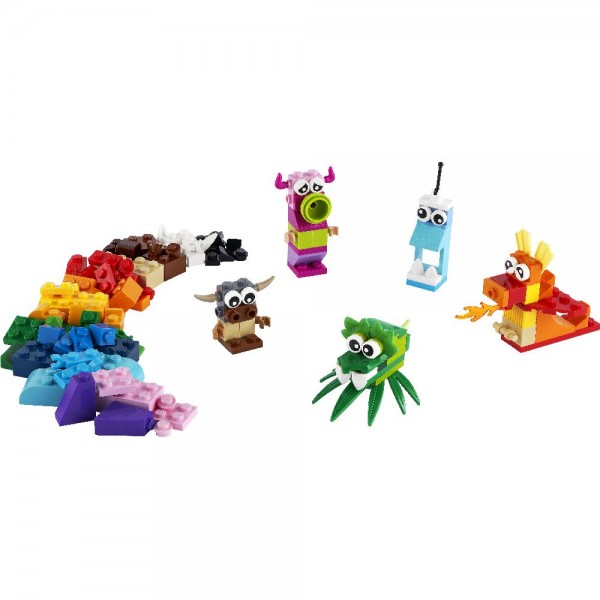 LEGO® Classic 11017 Kreative Monster - Baukästen & Konstruktion - Bauen &  Experimentieren - Kategorien