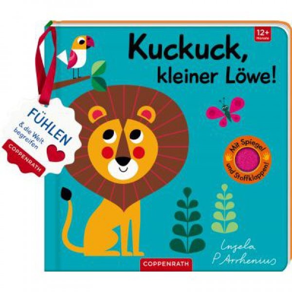 Mein Filz-Fühlbuch: Kuckuck, kleiner Löwe!