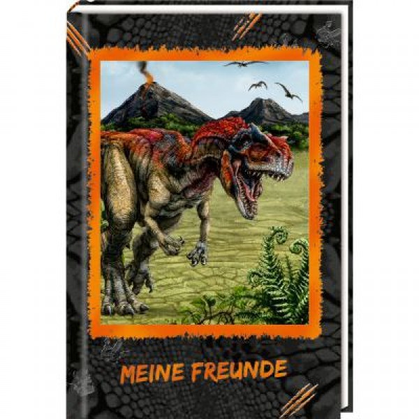 Freundebuch: T-Rex World - Meine Freunde (mit 3D-Bild)