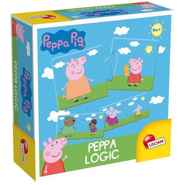 PEPPA PIG PEPPA LOGIC 2-FACH SORT. +18MO