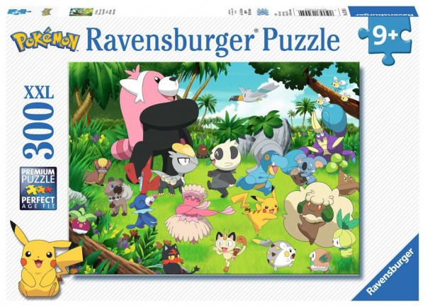 Wilde Pokémon Puzzle 300 Teile XXL