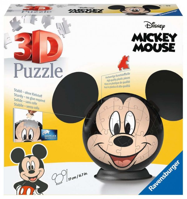 Disney Mickey Mouse Puzzle-Ball mit Ohren
