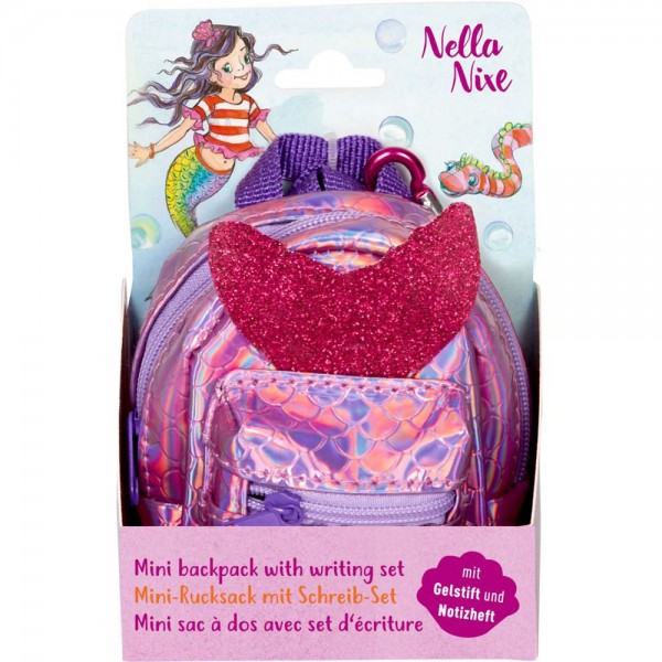 Mini-Rucksack mit Schreib-Set - Nella Nixe