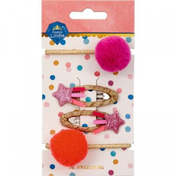 Haarclips und Haargummis - Prinzessin Lillifee (Glitter&Gold)