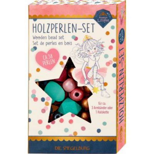 Holzperlen-Set - Prinzessin Lillifee (Glitter&Gold)