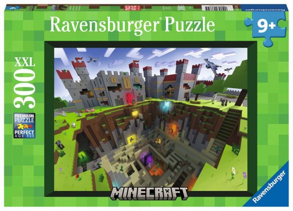 Minecraft Cutaway Puzzle 300 Teile XXL