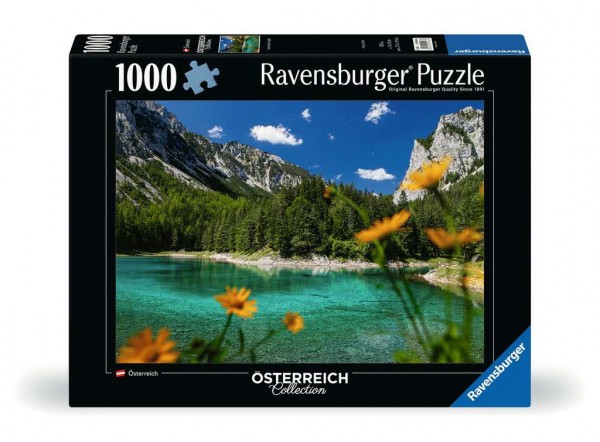 Grüner See bei Tragöß Puzzle 1000 Teile