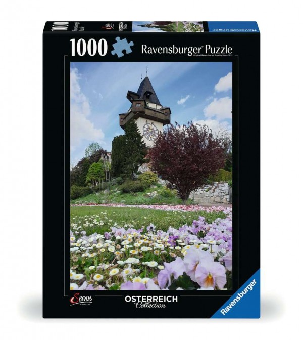 Uhrturm in Graz Puzzle 1000 Teile