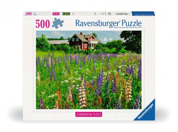 Bauernhof in Schweden Puzzle 500 Teile