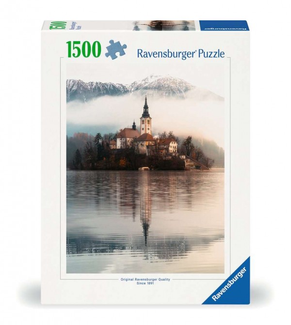 Die Insel der Wünsche, Bled, Slowenien Puzzle 1500 Teile