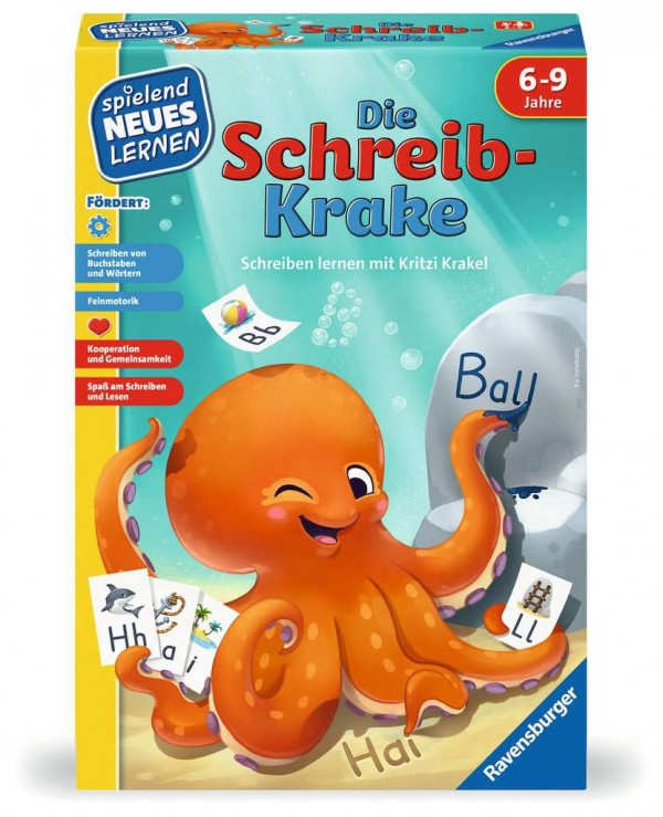 Die Schreib-Krake Spielend Neues Lernen
