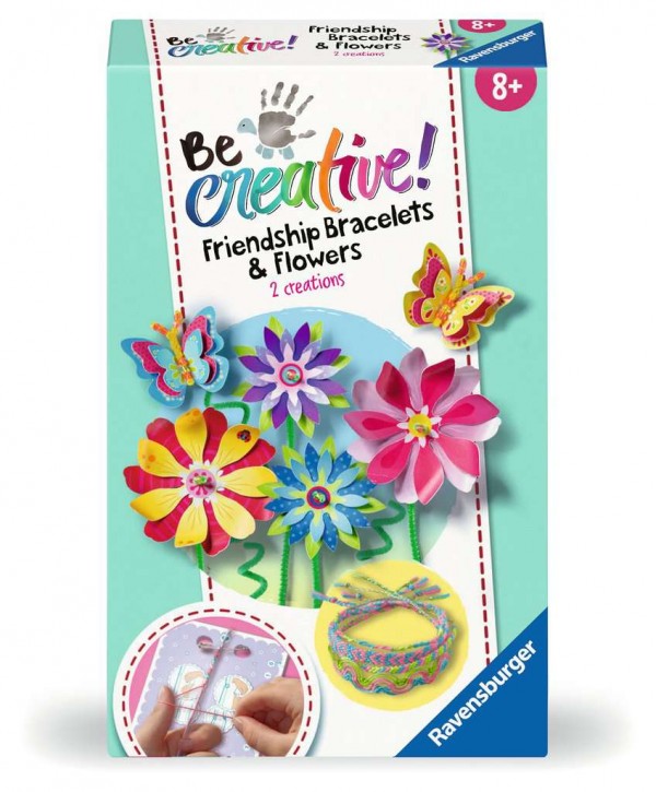 BeCreative Freundschaftsbändchen & Blumen