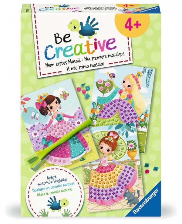 BeCreative Bastelset DIY Mosaik Prinzessinnen