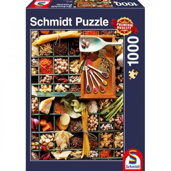 Küchen-Potpourri Puzzle 1000 Teile