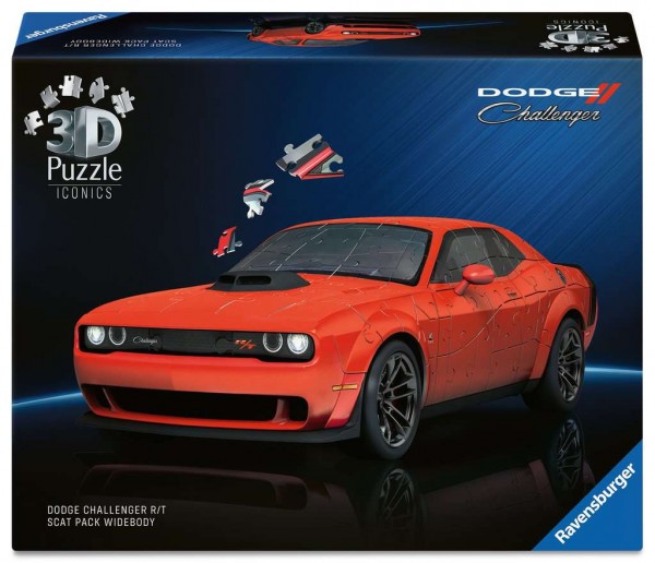 3D Puzzle Iconics: Dodge Chall. R/T Scat Pack Widebody