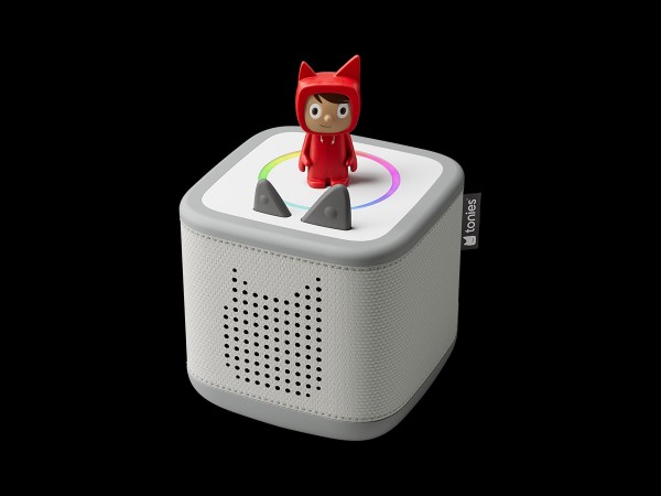 Toniebox 2 Mondgrau Starter Set Kreativ-Tonie Rot